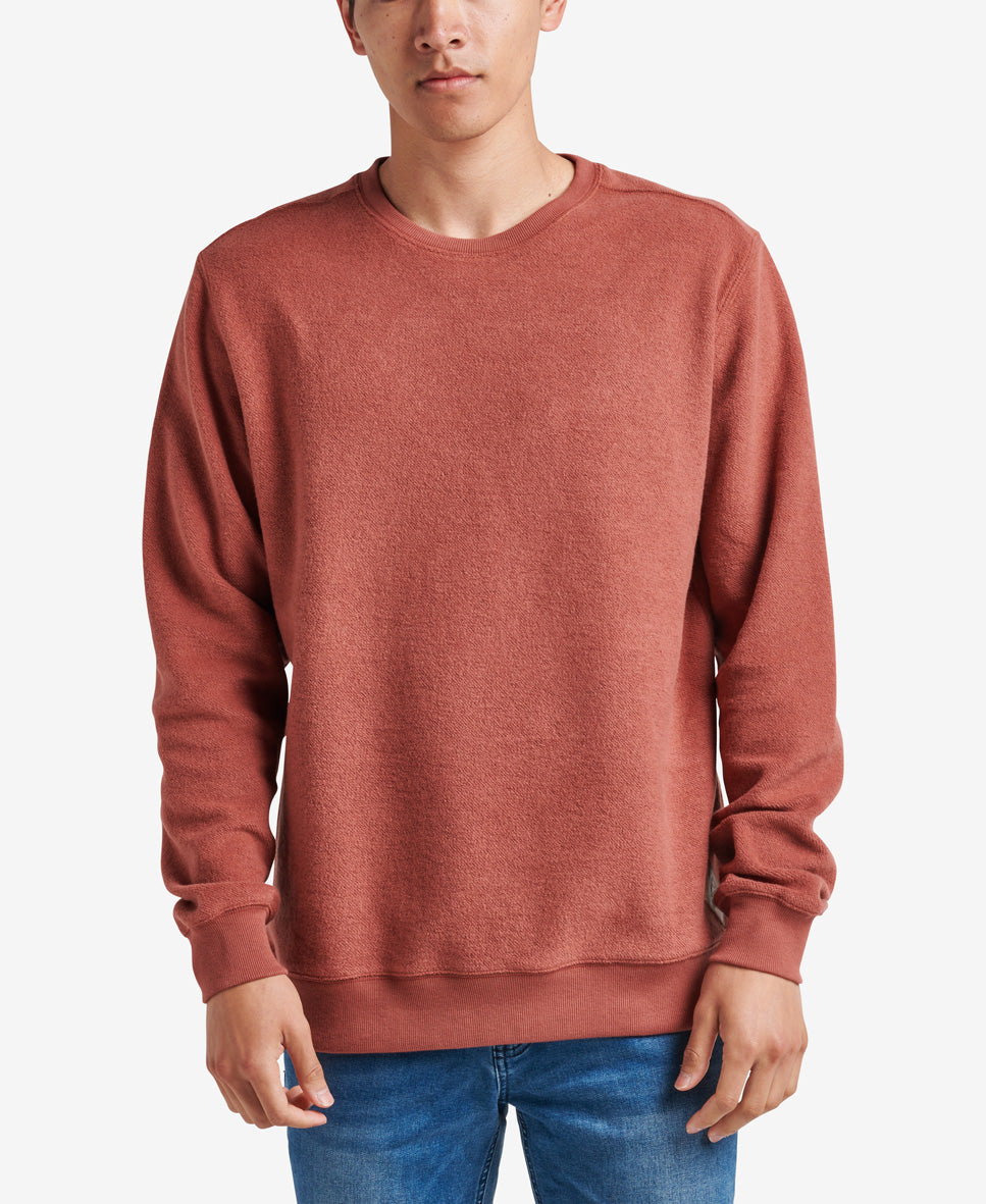 Dawson Crewneck - Red | FLEECE | REEF