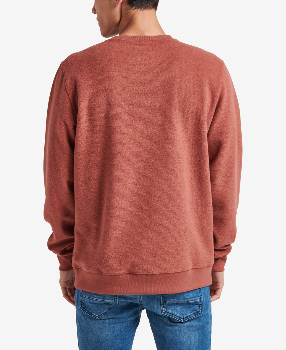 Dawson Crewneck - Red | FLEECE | REEF