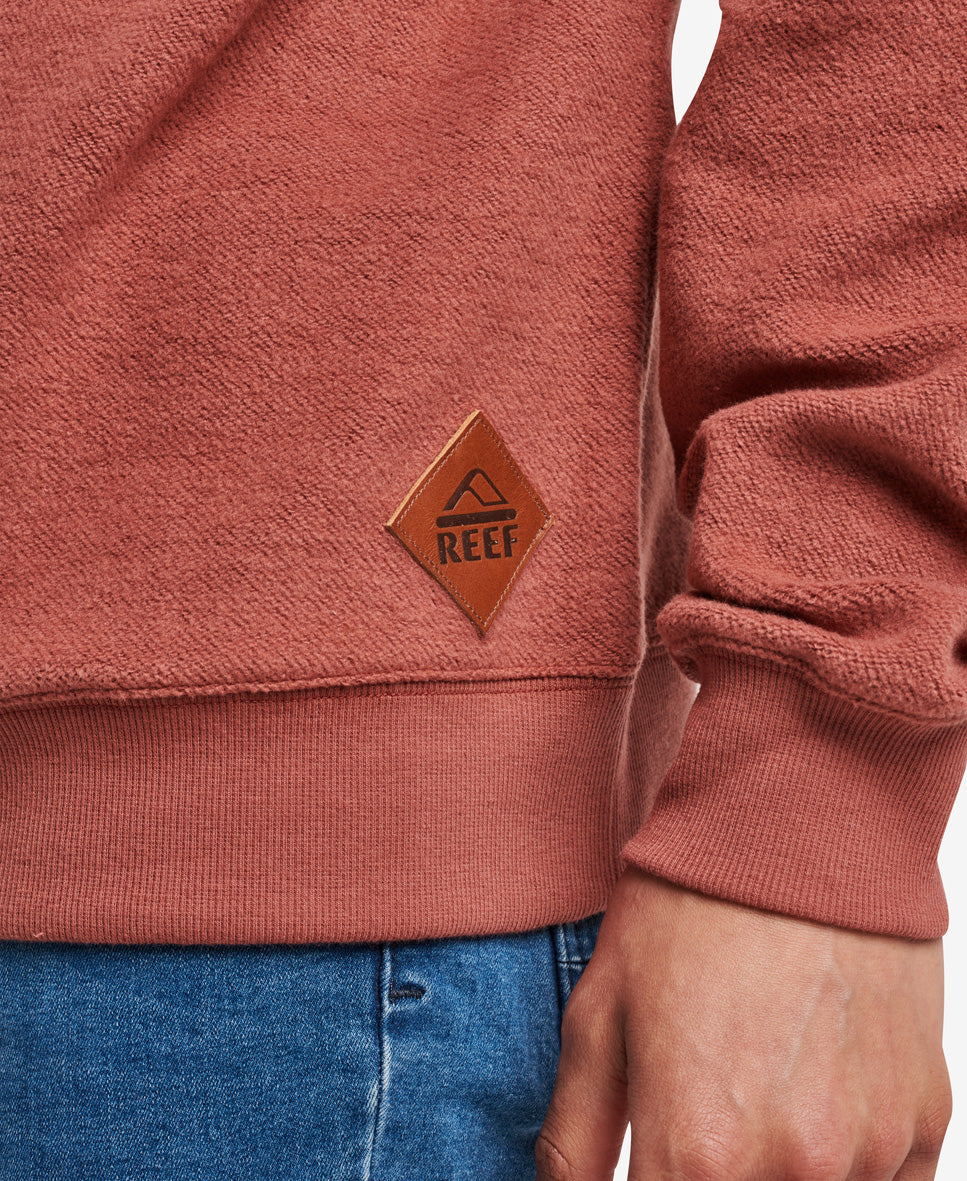 Dawson Crewneck - Red | FLEECE | REEF