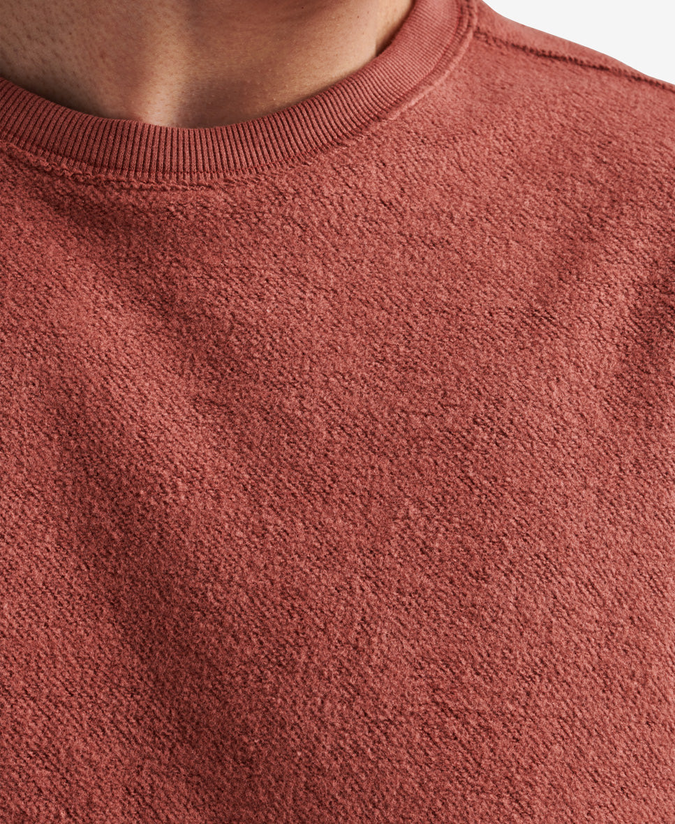 Dawson Crewneck - Red | FLEECE | REEF