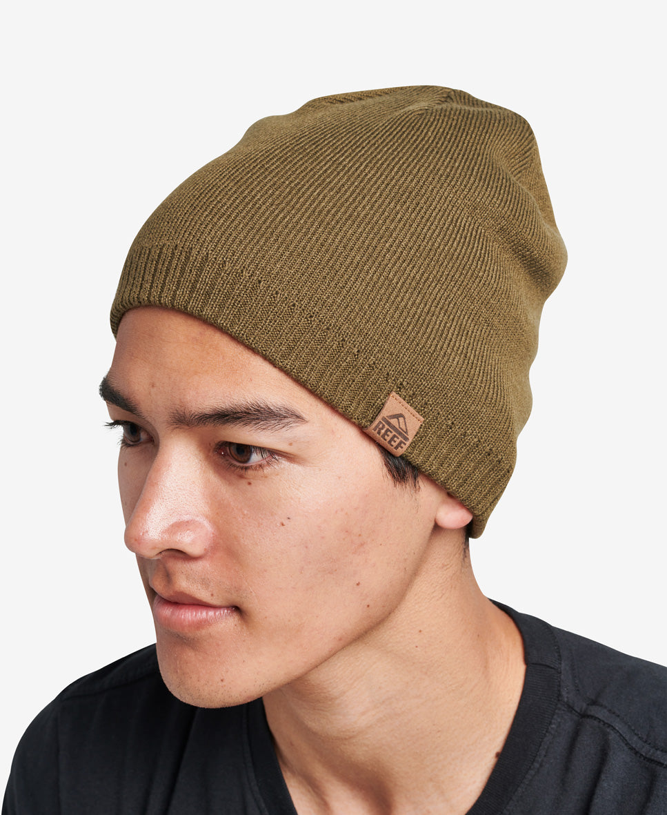 Marty Beanie - Olive | HAT | REEF