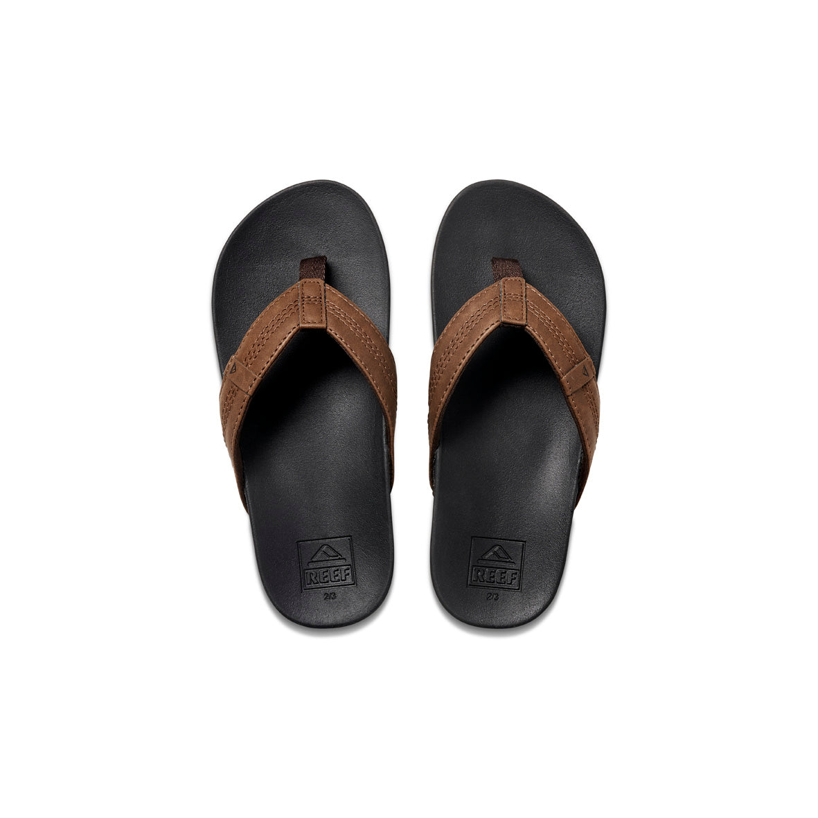 Youth Cushion Phantom - Black/Brown | KIDS | REEF