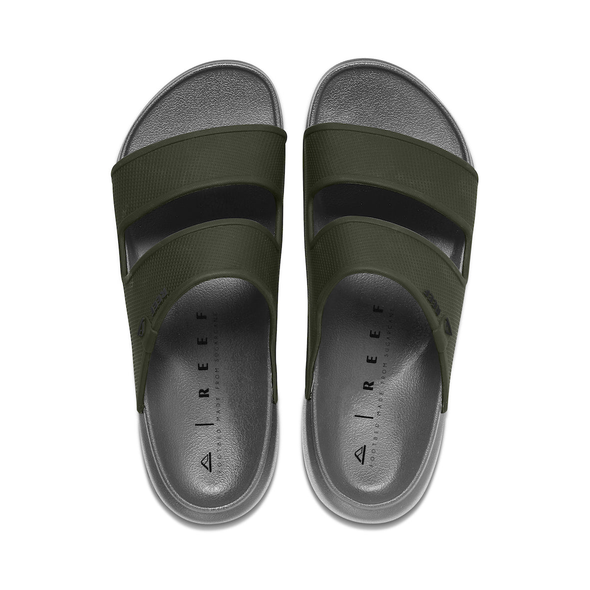 Mens Oasis Double Up-Olive | MENS SANDALS | REEF