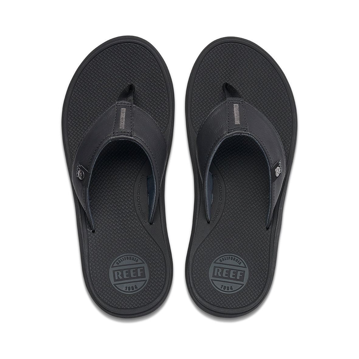 Mens Phantom Nias - Black/Grey | MENS SANDALS | REEF
