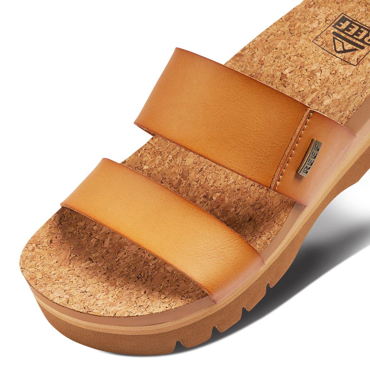 Womens Cushion Vista Higher - Natural | WOMENS SLIDES | REEF