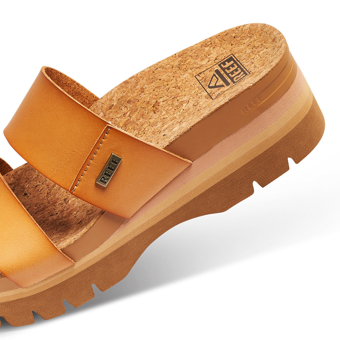 Womens Cushion Vista Higher - Natural | WOMENS SLIDES | REEF