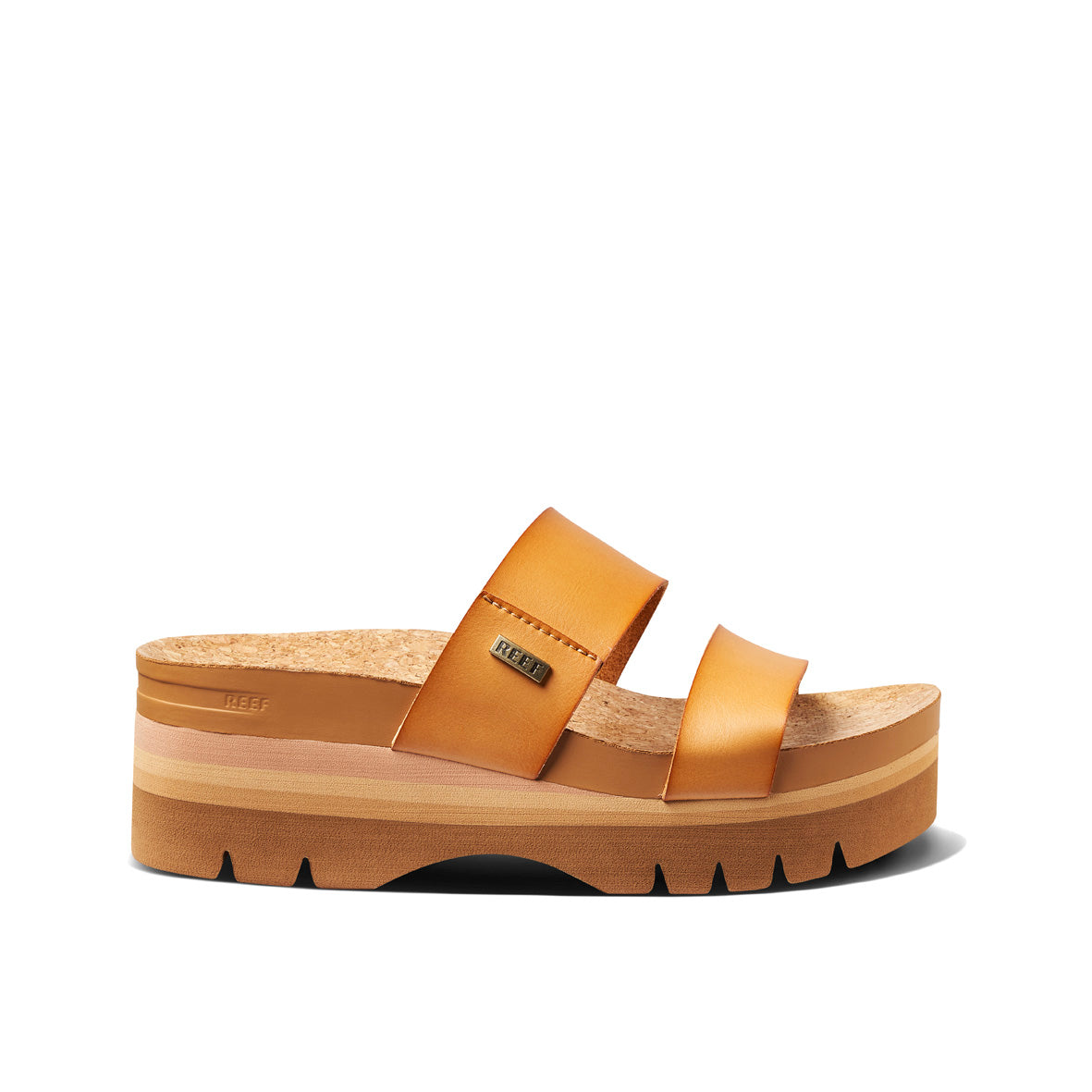 Womens Cushion Vista Higher - Natural | WOMENS SLIDES | REEF