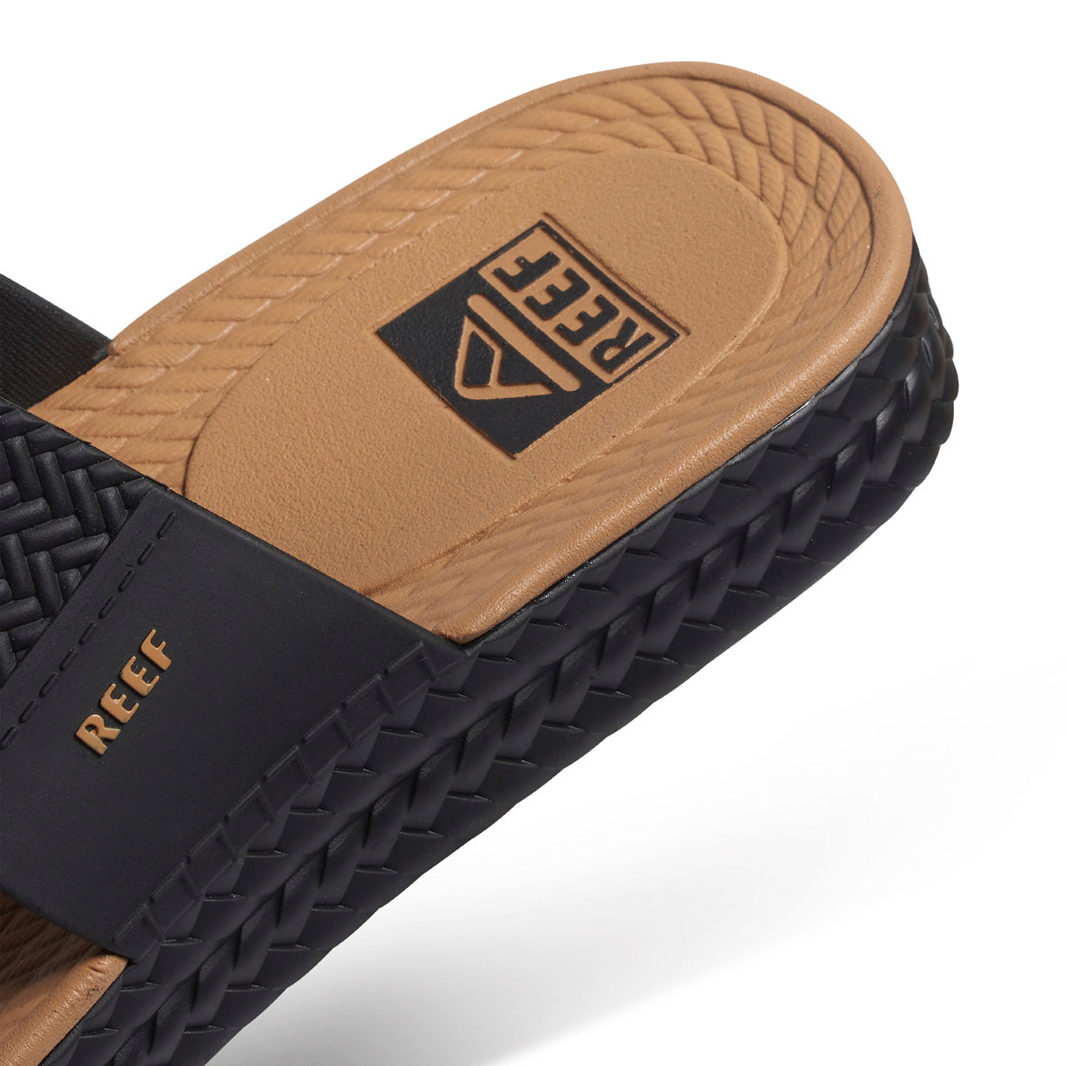 Womens Water Vista Slide - Black/Tan | WOMENS SLIDES | REEF