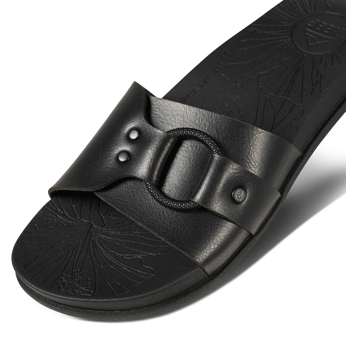 Womens Cushion Soho Cruz - Black | WOMENS SLIDES | REEF