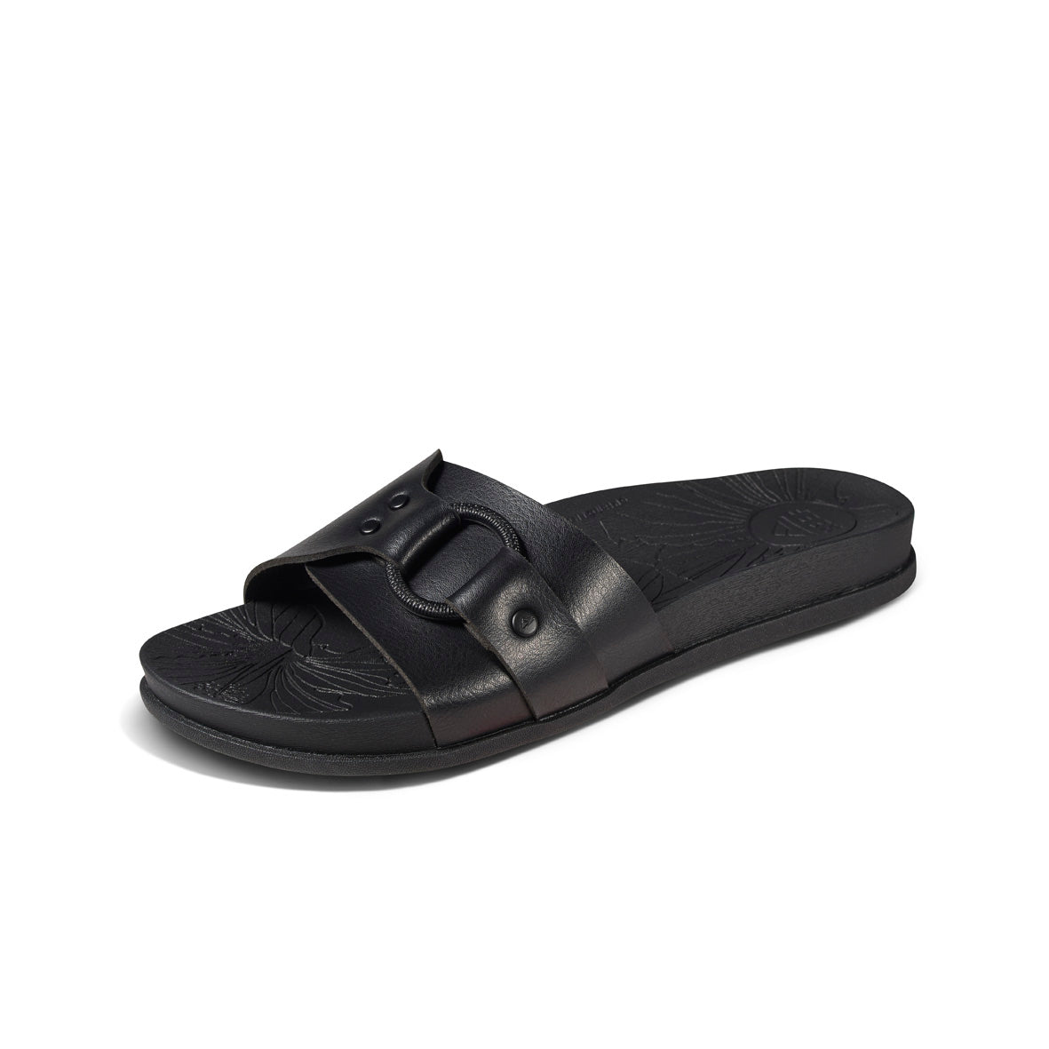 Womens Cushion Soho Cruz - Black | WOMENS SLIDES | REEF