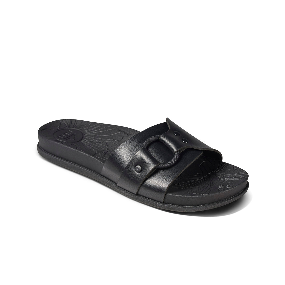 Womens Cushion Soho Cruz - Black | WOMENS SLIDES | REEF