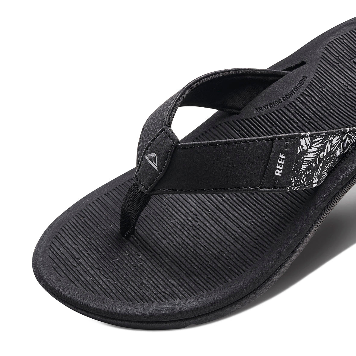 Womens Santa Ana - Black / White | WOMENS SANDALS | REEF