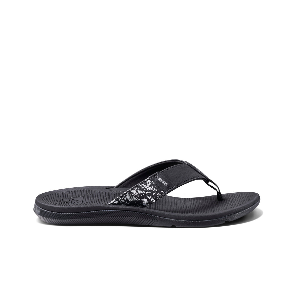 Womens Santa Ana - Black / White | WOMENS SANDALS | REEF