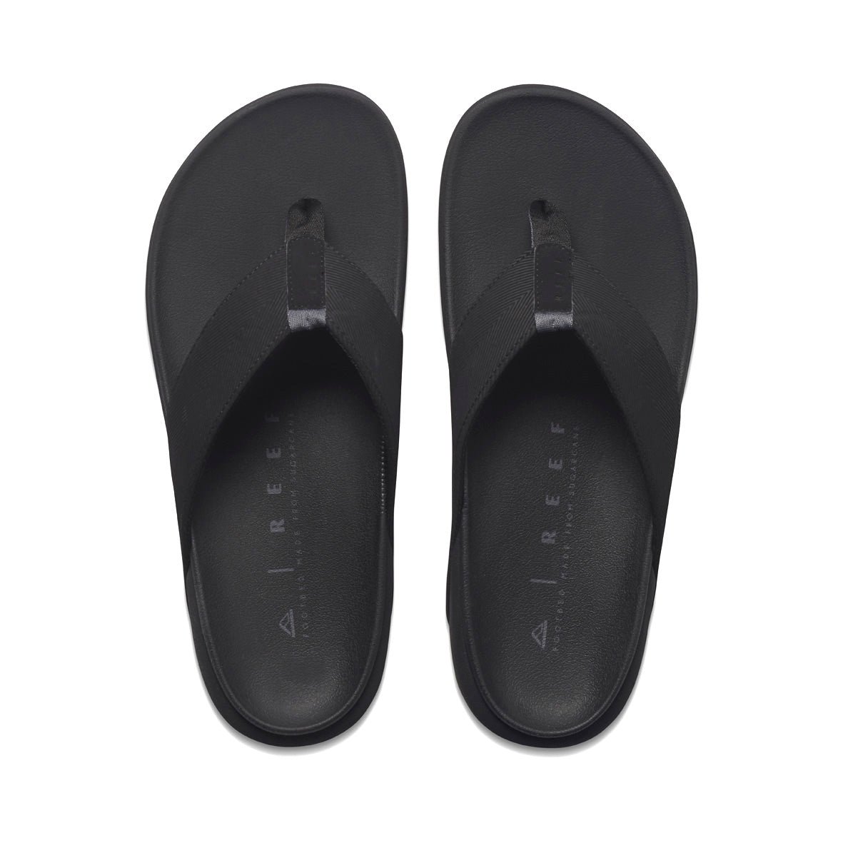 Mens Raglan  - Black / Gum | MENS SANDALS | REEF