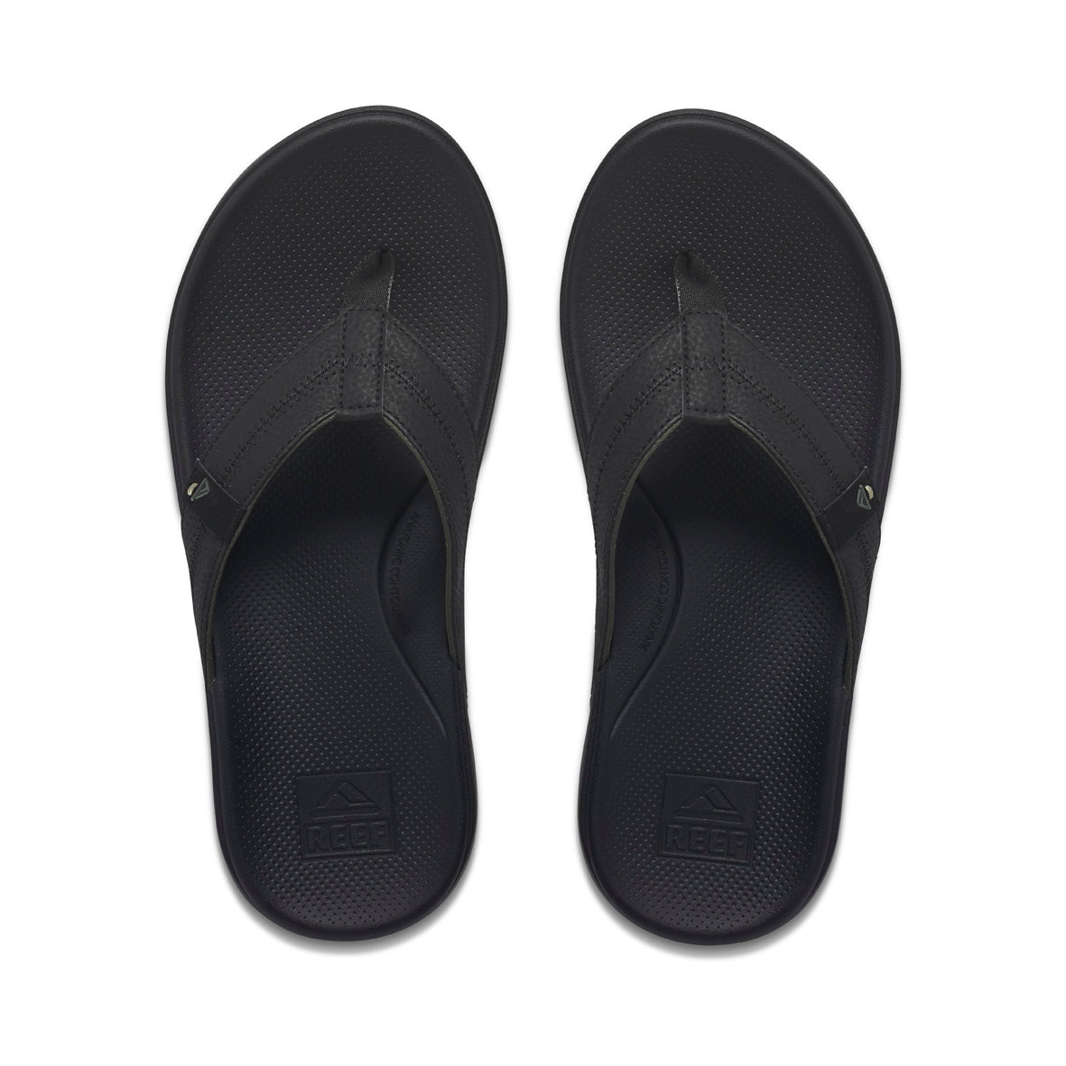 Mens Cushion Phantom 2.0 - Black | MENS SANDALS | REEF