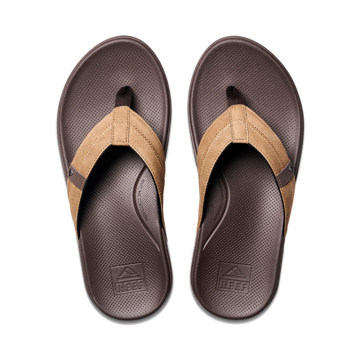 Mens Cushion Phantom 2.0 - Brown/Tan | MENS SANDALS | REEF