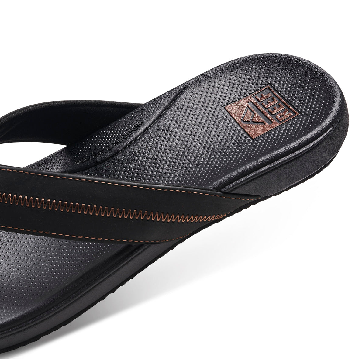 Mens Cushion Phantom 2.0 Le - Black/Coffee | MENS SANDALS | REEF