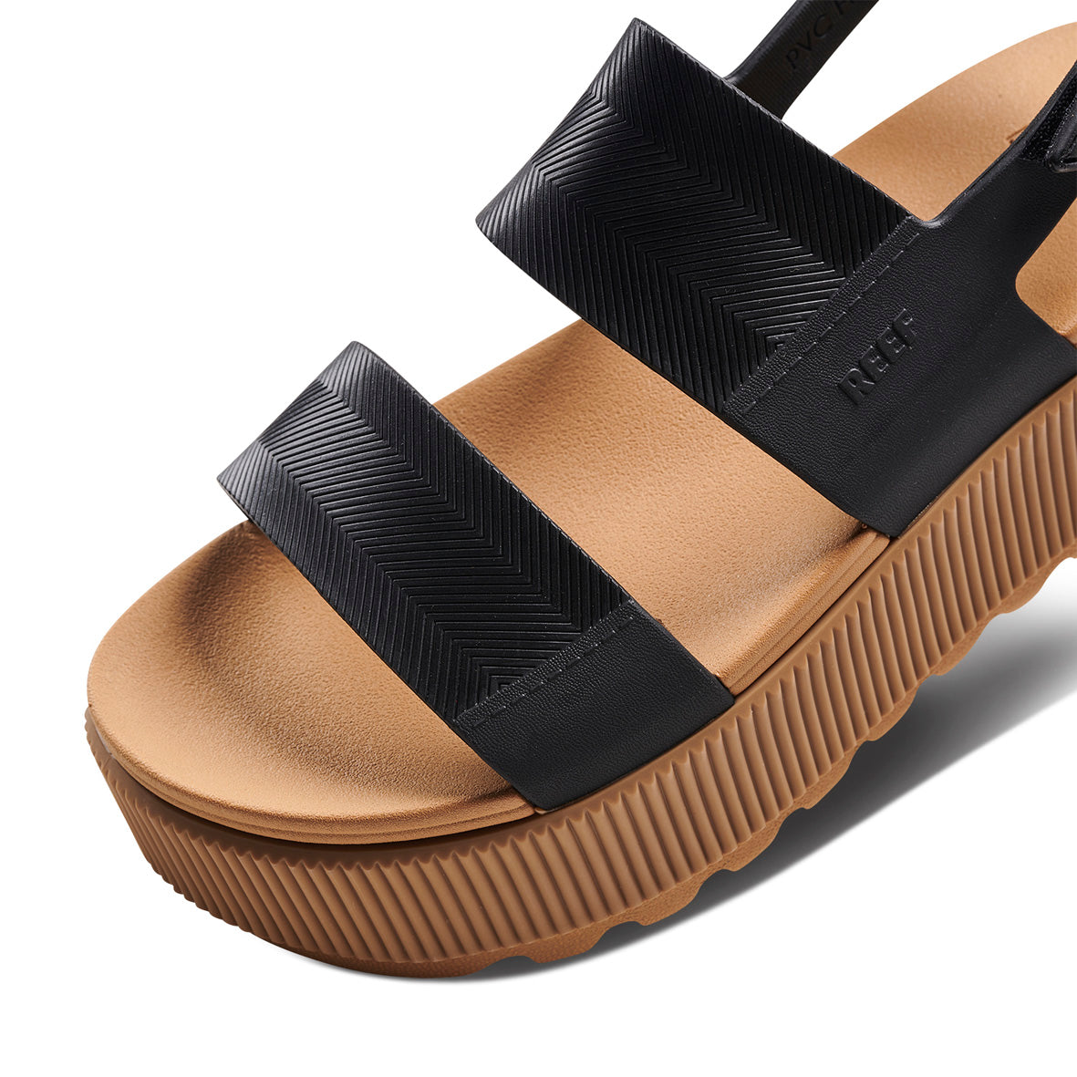 Womens Water Vista Higher - Black / Tan | WOMENS SLIDES | REEF