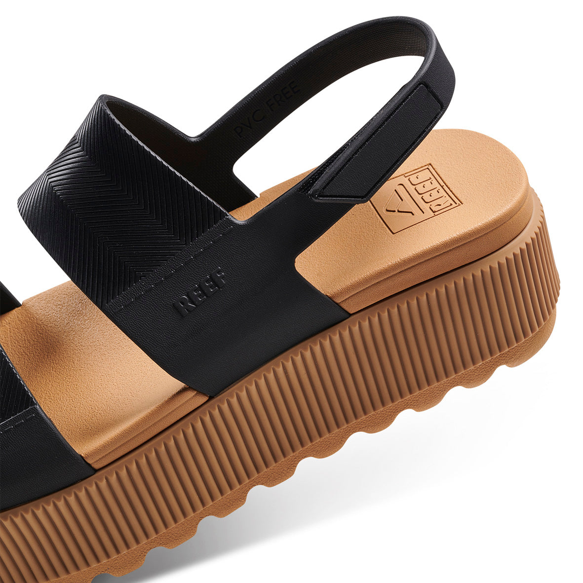 Womens Water Vista Higher - Black / Tan | WOMENS SLIDES | REEF