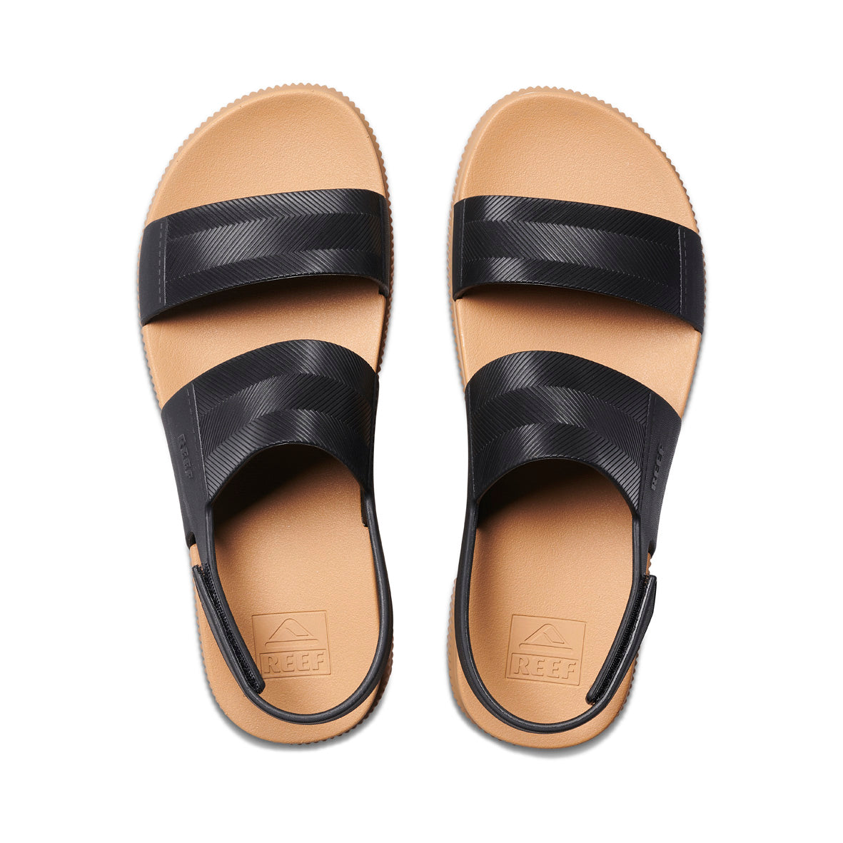 Womens Water Vista Higher - Black / Tan | WOMENS SLIDES | REEF