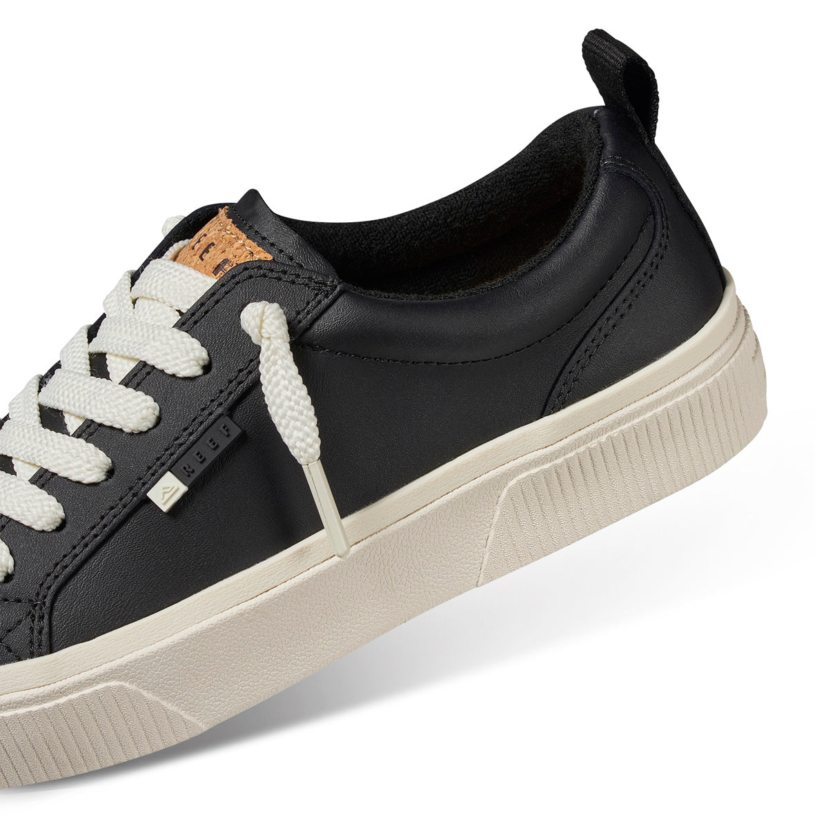Womens Lay Day Dawn- Black Leather | SHOES | REEF