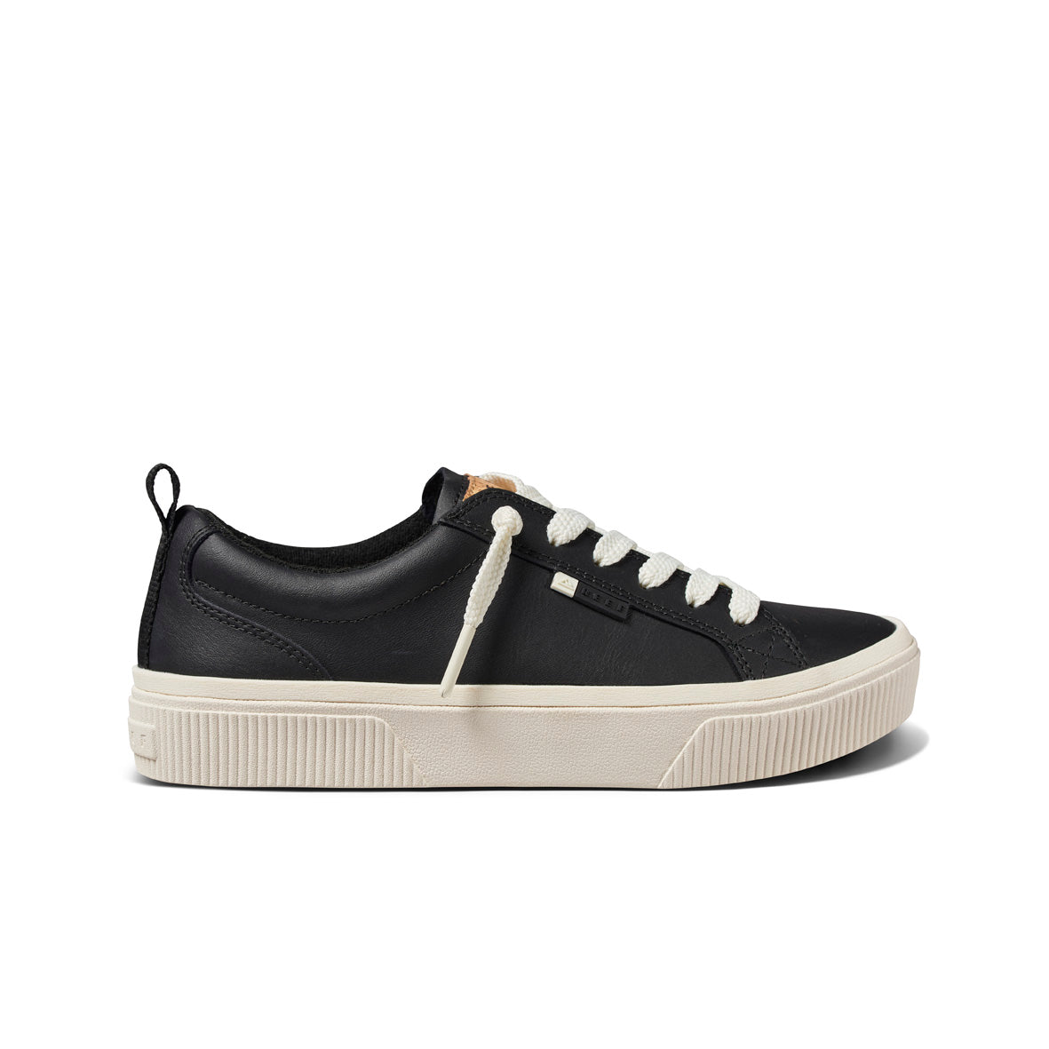 Womens Lay Day Dawn- Black Leather | SHOES | REEF