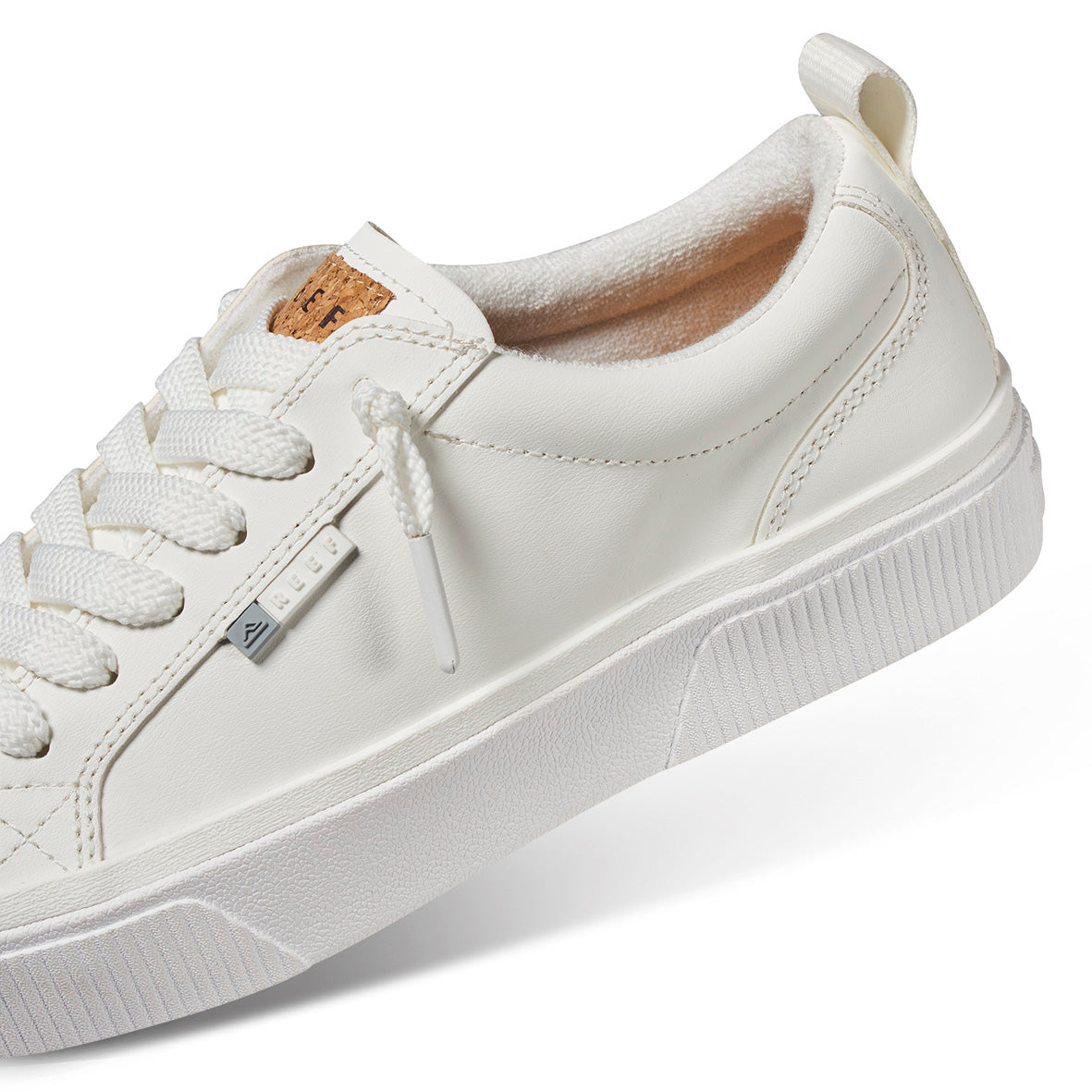 Womens Lay Day Dawn- White Leather | SHOES | REEF
