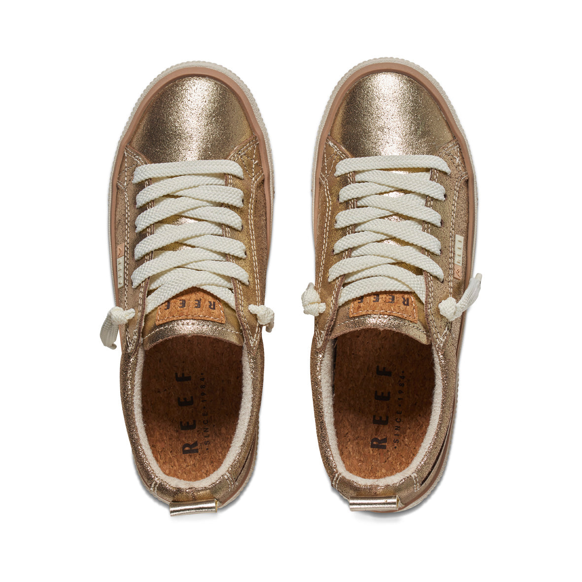Womens Lay Day Dawn- Champagne Suede | SHOES | REEF