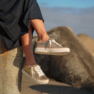 Womens Lay Day Dawn- Champagne Suede | SHOES | REEF