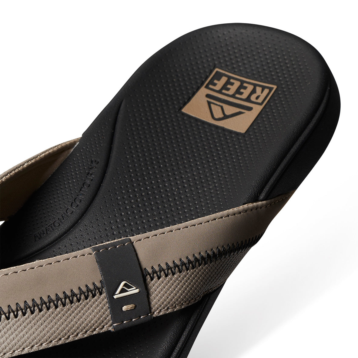 Mens Mens Cushion Phantom 2.0 - Fossil / Raven | MENS SANDALS | REEF