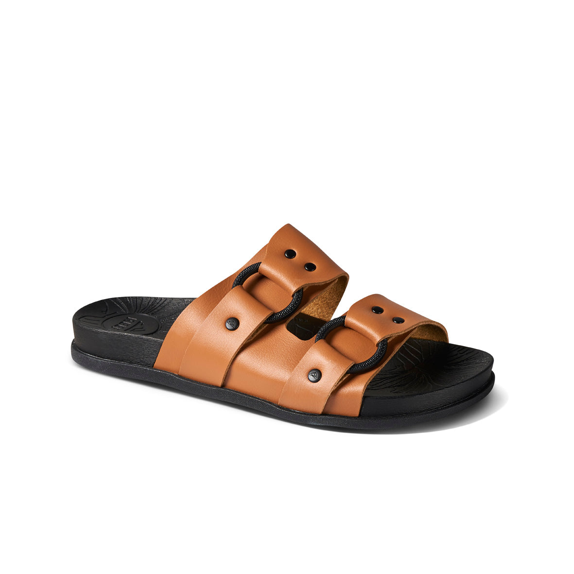 Womens Cushion Vera Cruz - Black Cognac | WOMENS SLIDES | REEF