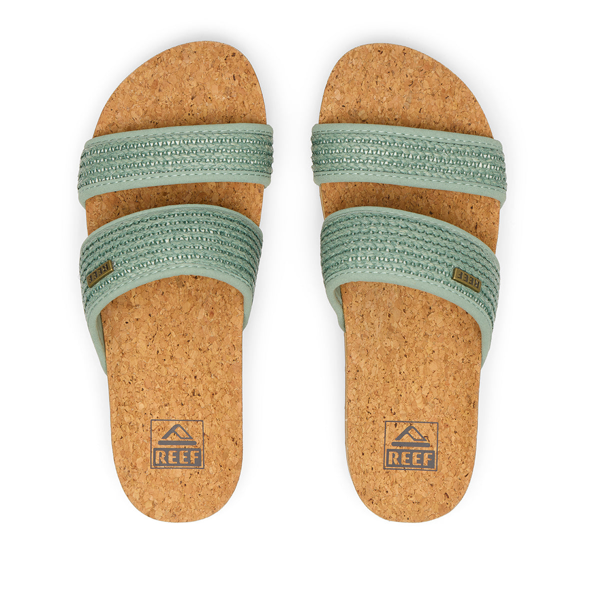 Womens Cushion Vista Hi - Frosty Raffia | WOMENS SLIDES | REEF
