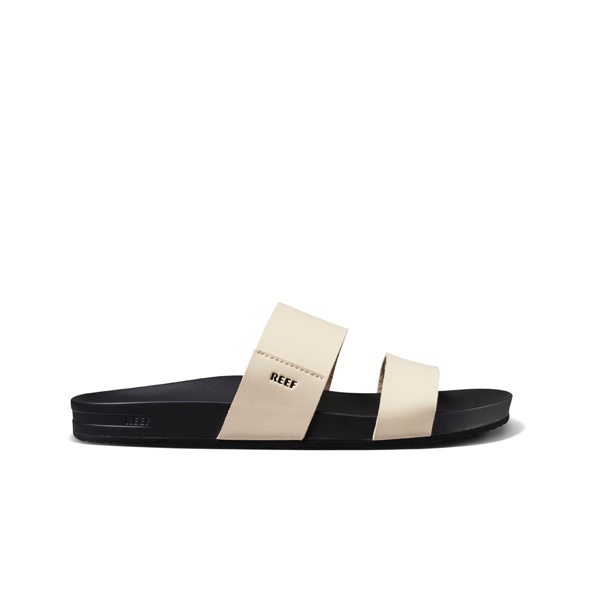 Womens Cushion Vista - Vintage Black | WOMENS SLIDES | REEF