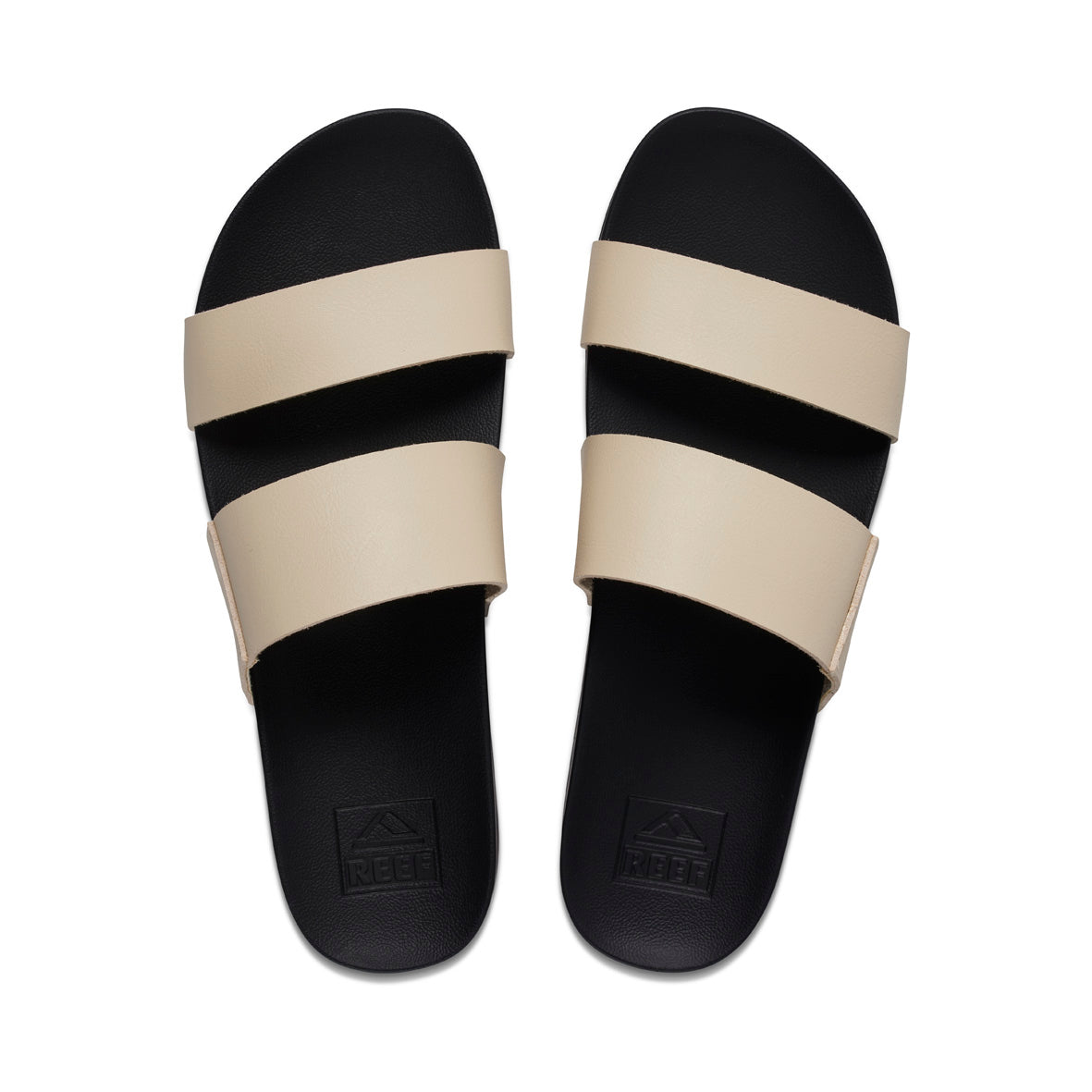 Womens Cushion Vista - Vintage Black | WOMENS SLIDES | REEF