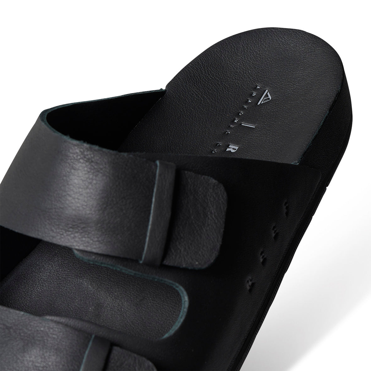 Mens Ojai Two Bar - Black | MENS SLIDES | REEF