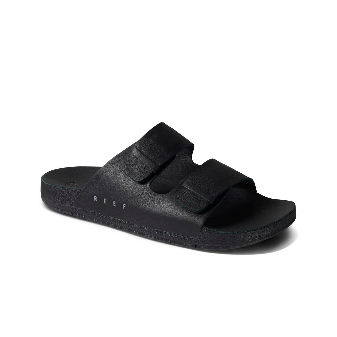 Mens Ojai Two Bar - Black | MENS SLIDES | REEF