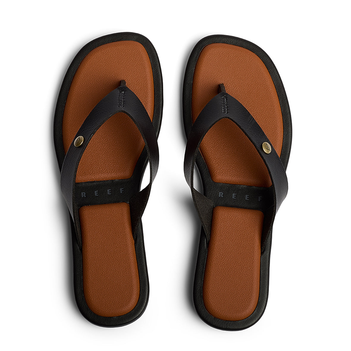 Womens Willow Ella - Black/Cocoa | WOMENS SANDALS | REEF