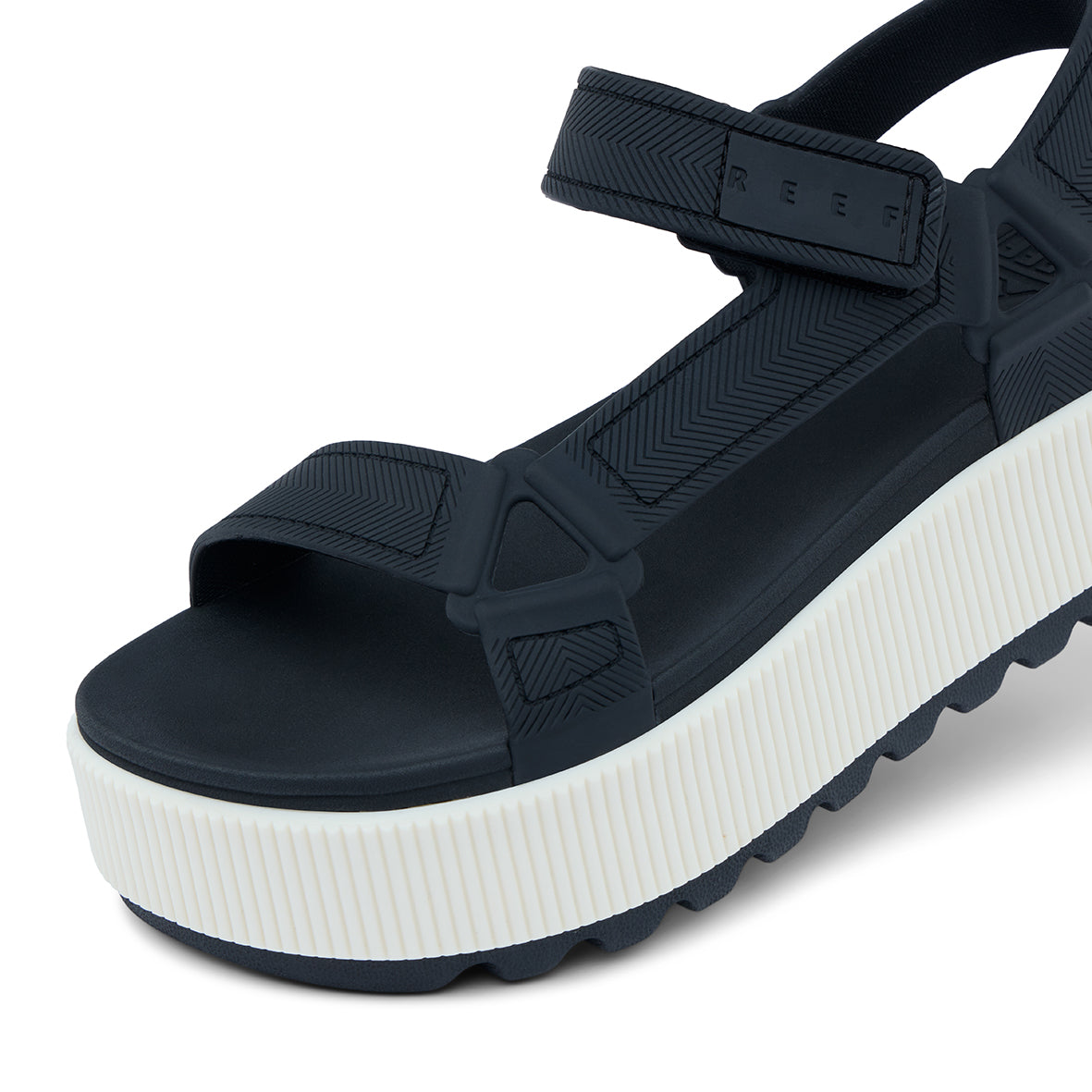 Womens Rem Higher - Black | WOMENS SLIDES | REEF