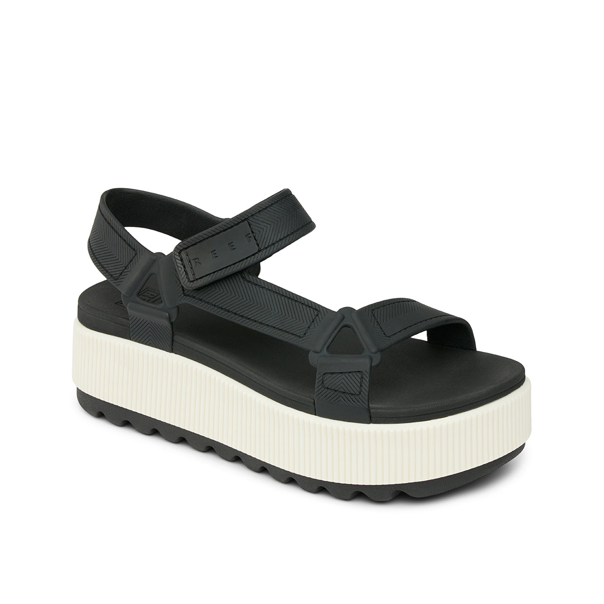 Womens Rem Higher - Black | WOMENS SLIDES | REEF