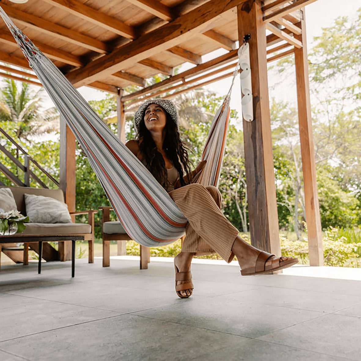 Womens Cushion Vista - Espresso Duo | WOMENS SLIDES | REEF