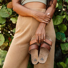 Womens Cushion Vista - Espresso Duo | WOMENS SLIDES | REEF