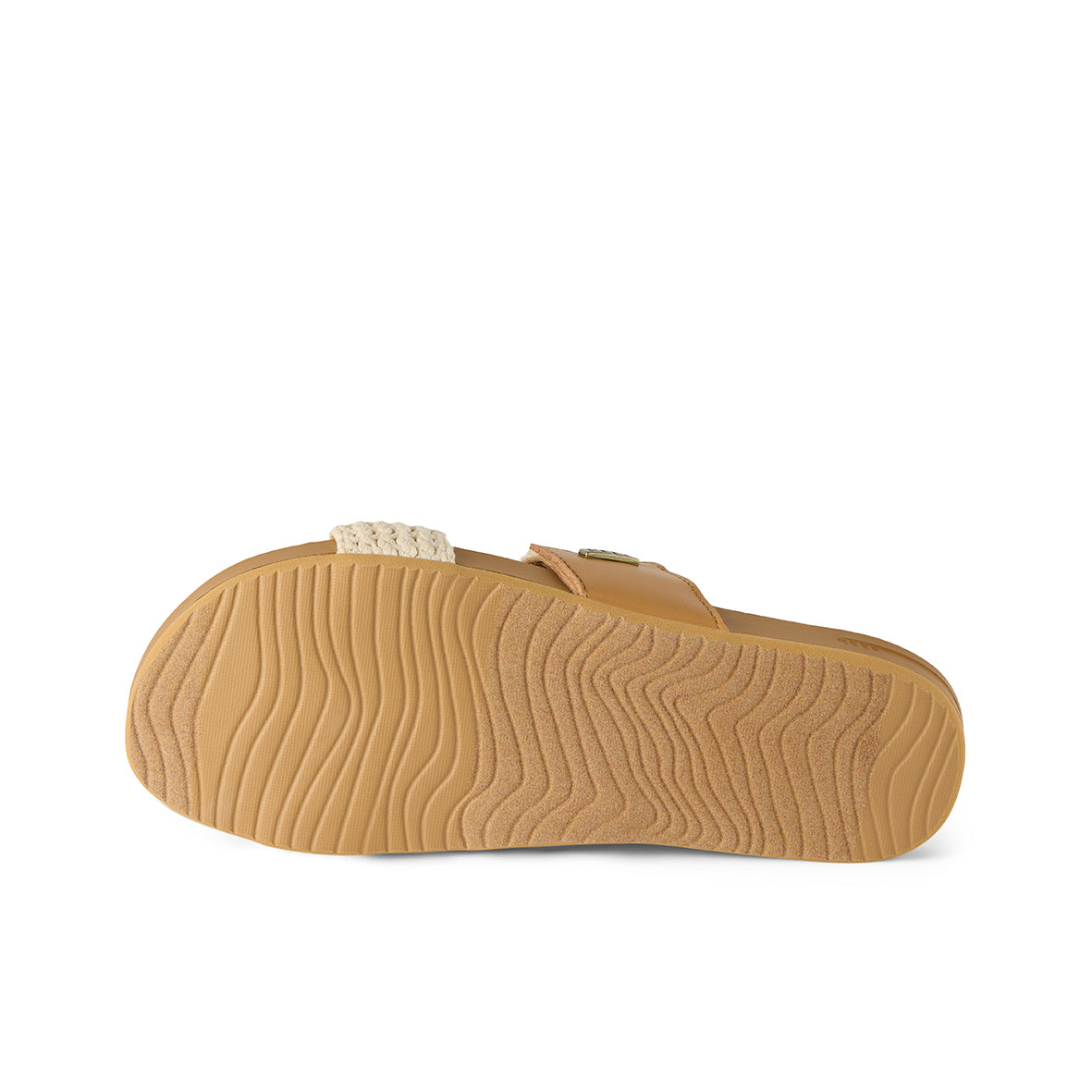 Womens Cushion Vista Duo - Natural Crochet Textile | WOMENS SLIDES | REEF