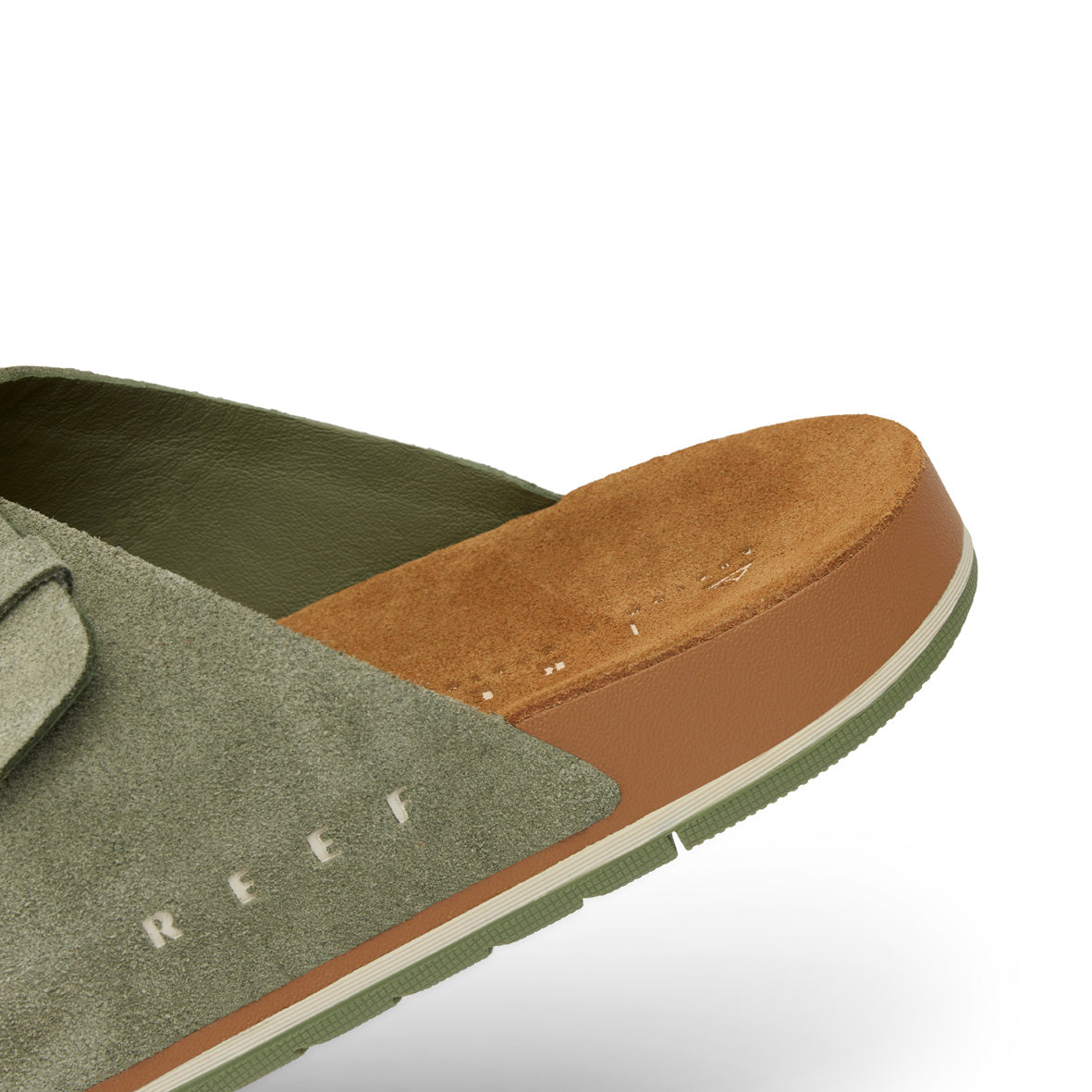 Mens Ojai Two Bar - Faded Olive | MENS SLIDES | REEF