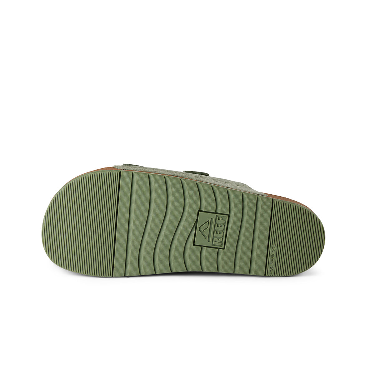 Mens Ojai Two Bar - Faded Olive | MENS SLIDES | REEF