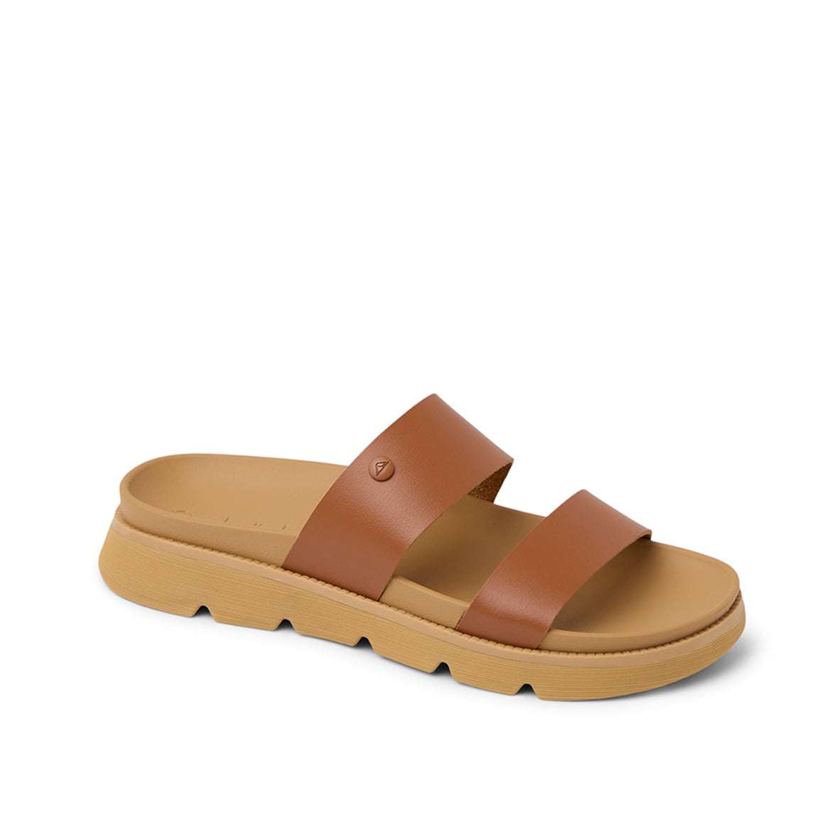 Womens Vista Luxe Thea - Leather Brown | WOMENS SLIDES | REEF