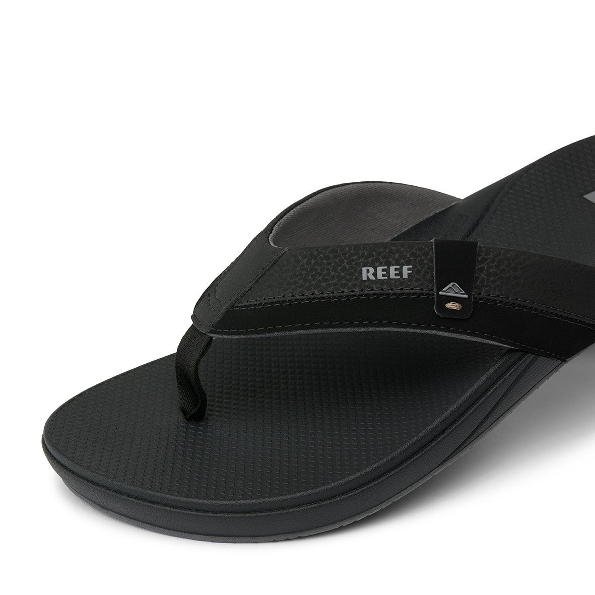 Mens Cushion Spring 2.0 - Black / Grey | MENS SANDALS | REEF