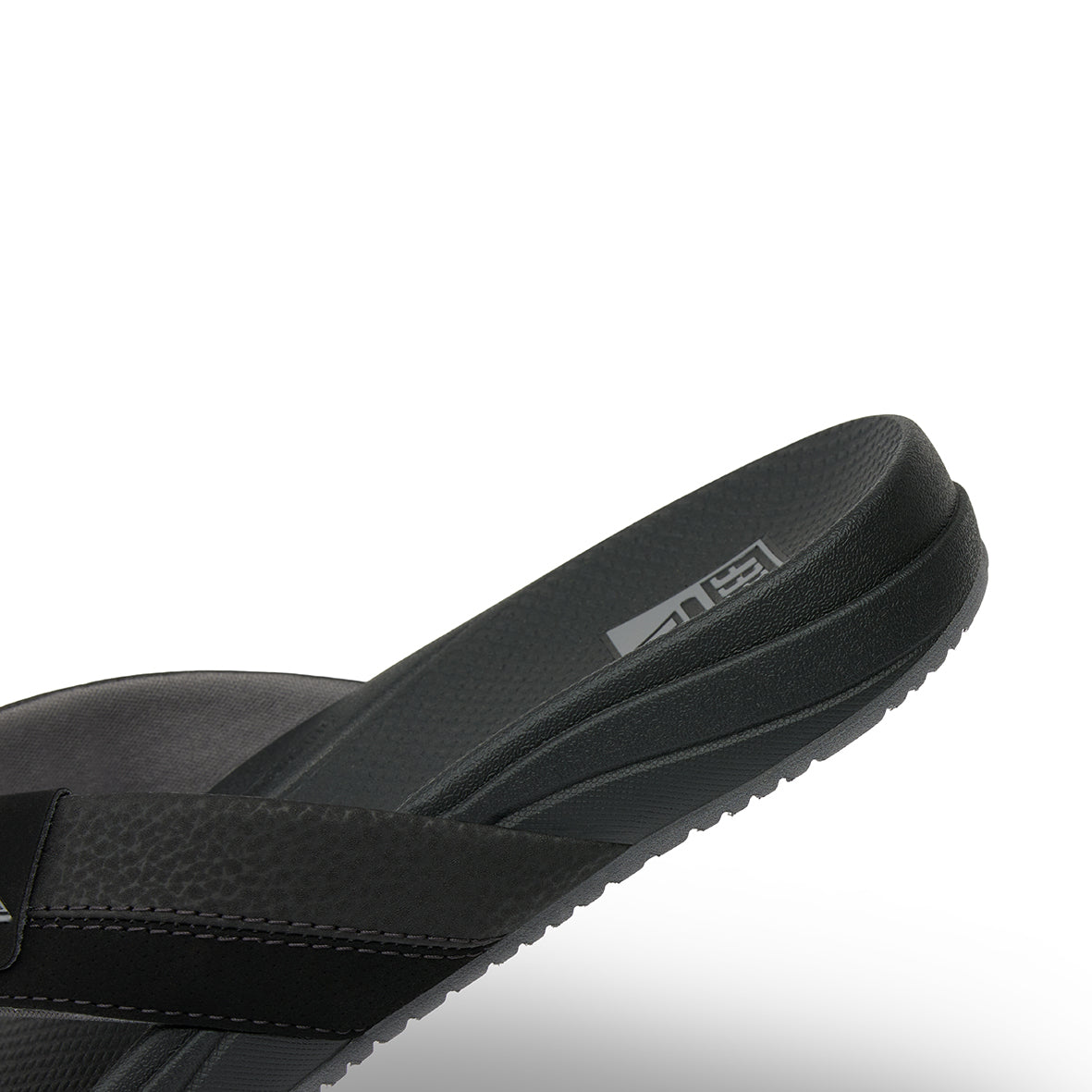 Mens Cushion Spring 2.0 - Black / Grey | MENS SANDALS | REEF