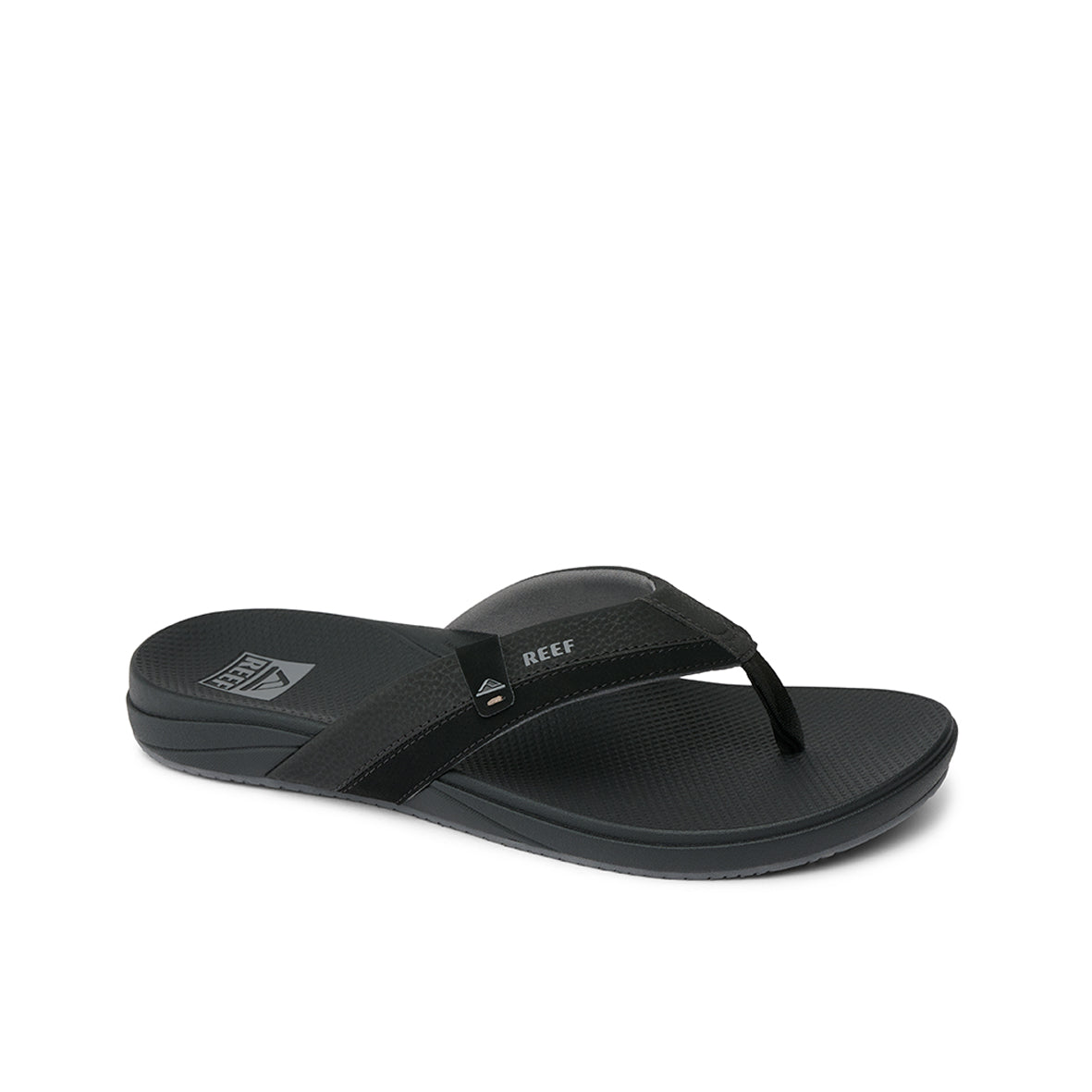 Mens Cushion Spring 2.0 - Black / Grey | MENS SANDALS | REEF