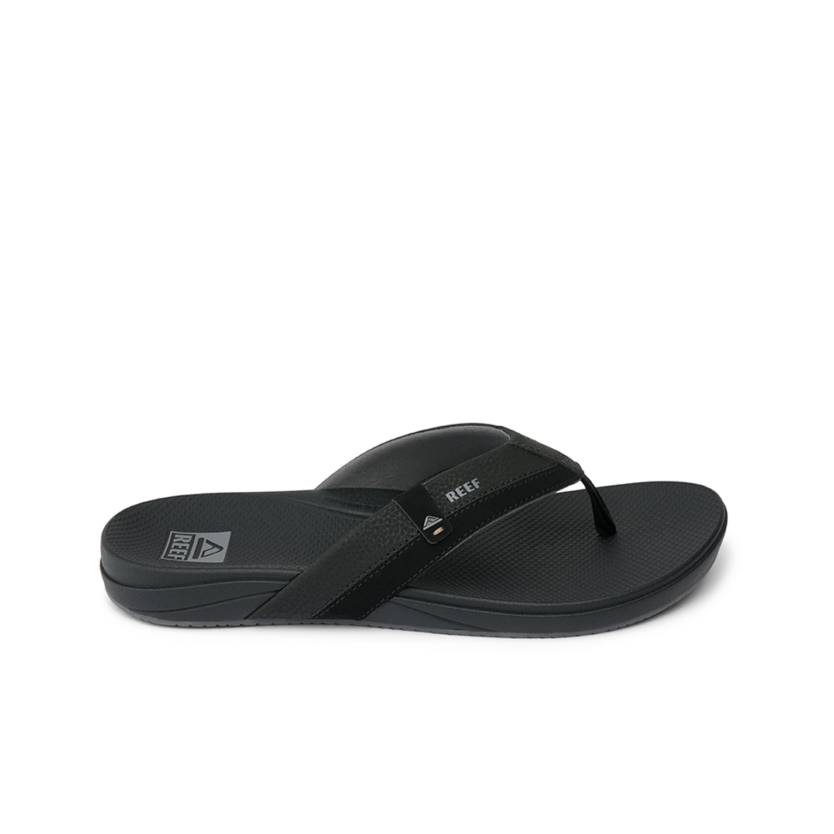 Mens Cushion Spring 2.0 - Black / Grey | MENS SANDALS | REEF