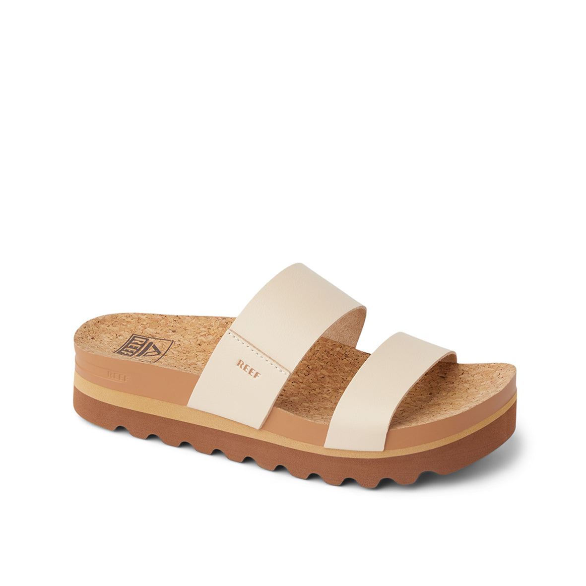 Womens Cushion Vista Hi - Sand | WOMENS SLIDES | REEF